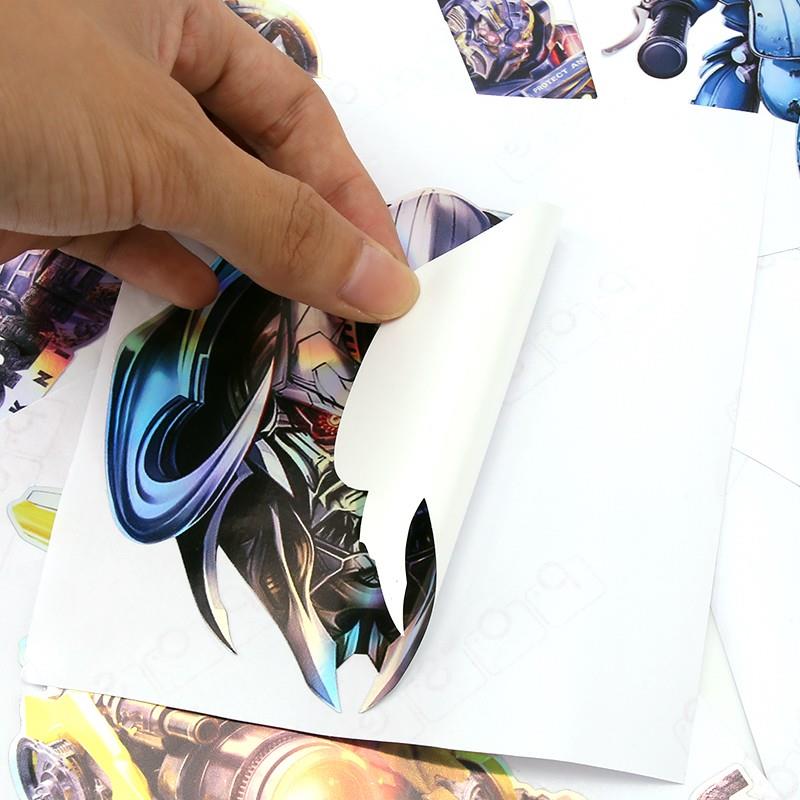 transformer holographic vinyl stickers decal