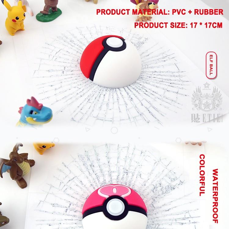 3D Pokeball lucu jendela stiker1