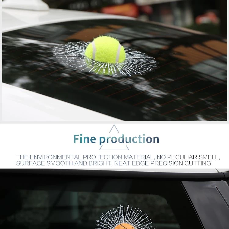 tennis ball window sticker tennis ball window sticker