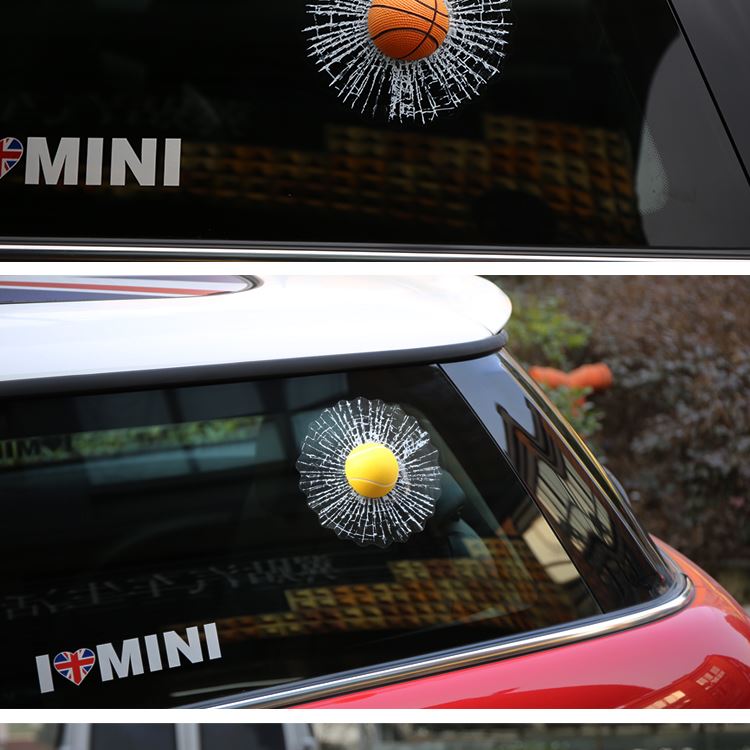 3D car window decal 3D car window decal