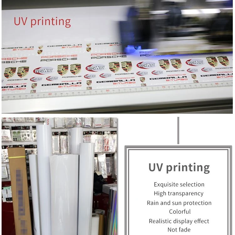 3D UV printing sticker 3D UV printing sticker