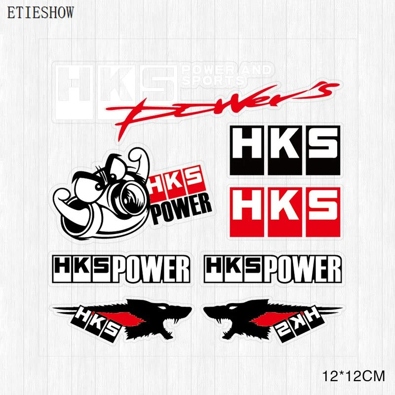 HKS auto sticker decal set HKS auto sticker decal set