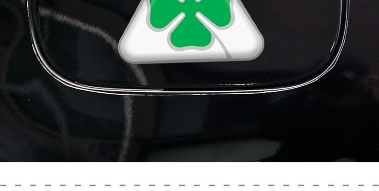 clover epoxy sticker