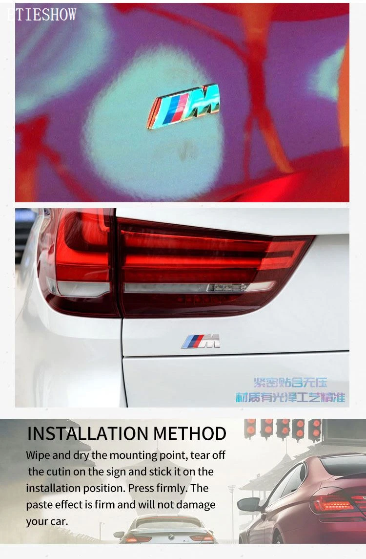 BMW badge sticker