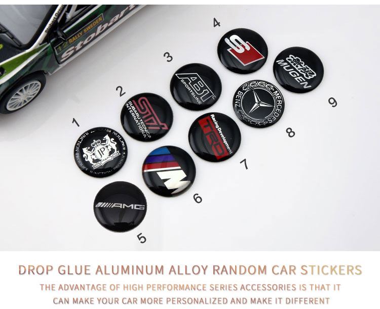 auto epoxy badge
