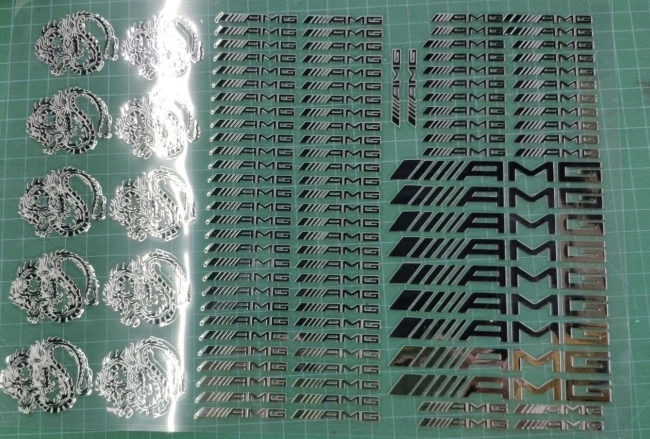 electroform metal sticker electroform metal sticker