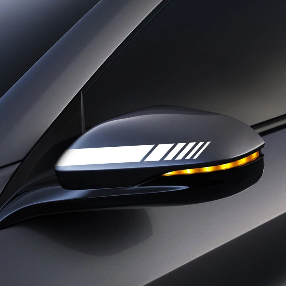 Car Rear View Mirror Side Decal