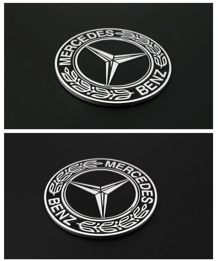 benz emblem badges plate