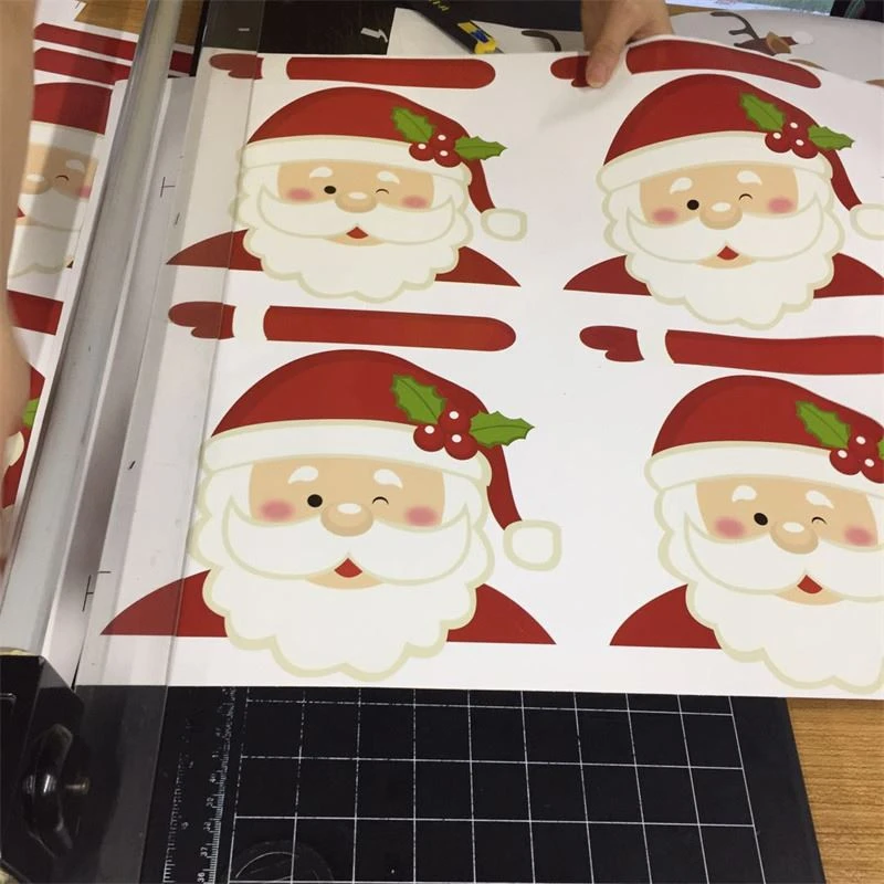 santa claus wiper decal
