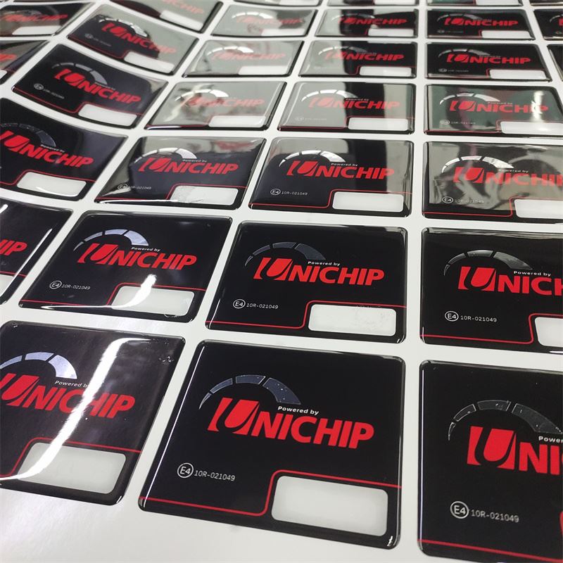 epoxy resin domed sticker