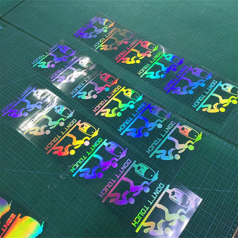 holographic car sticker