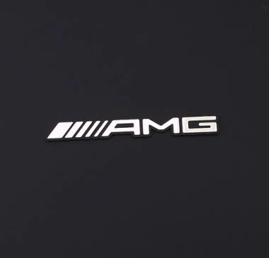 Stiker Setir Mobil Stainless AMG