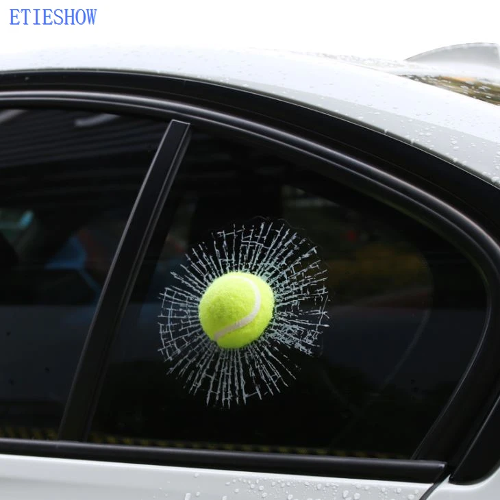 3 Stiker Jendela D Ball Car