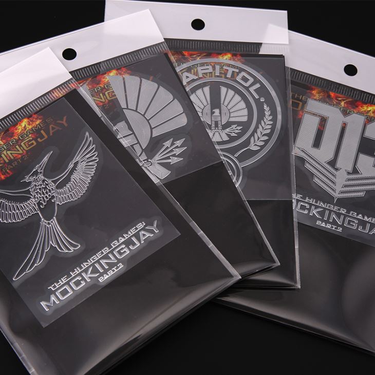 Stiker Logam Timbul