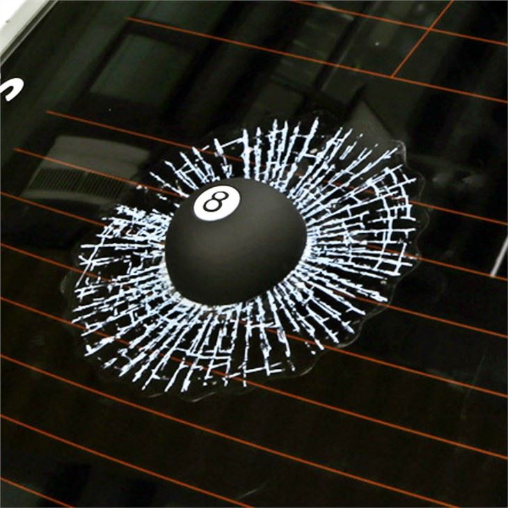 Stiker Mobil 3D Lucu