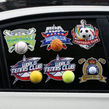 3D bola mobil Sticker