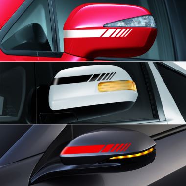 Kaca Spion Mobil Sisi Stiker