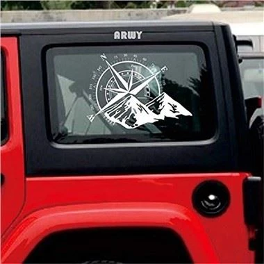 Stiker Mobil Kompas