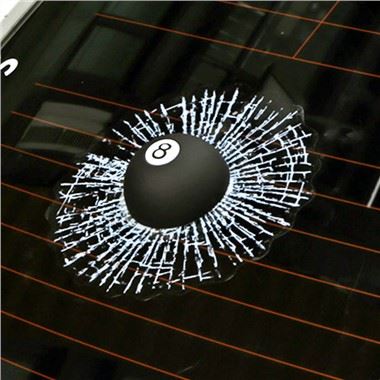 Stiker Mobil 3D Lucu