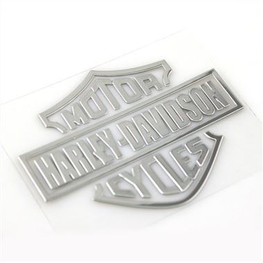 Stiker Harley Metal