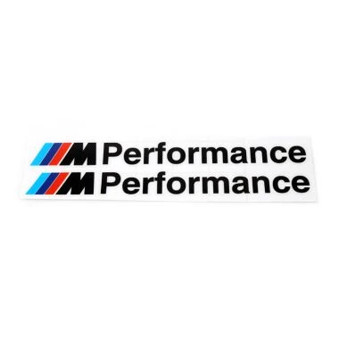 M Performance Skirt Sticker