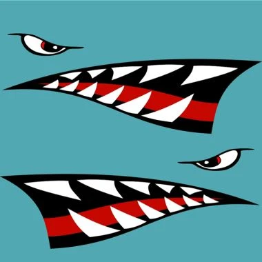 Stiker Mobil Hiu