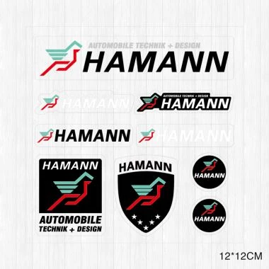 Sticker set untuk Hamann