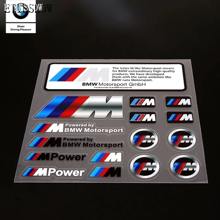 Set Stiker Untuk BMW