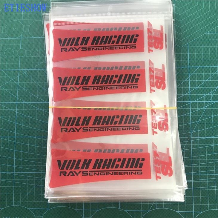 TE37 WHEEL STICKERS
