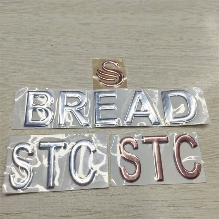 Stiker Chrome PVC 3D