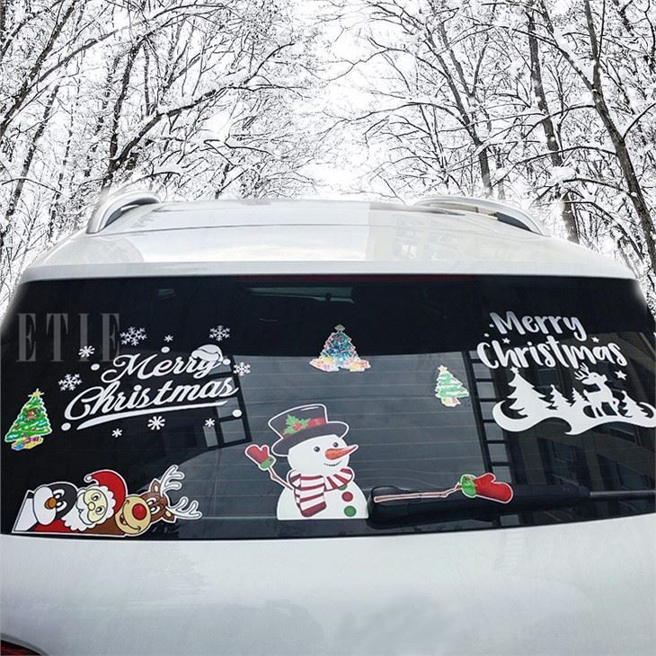 Stiker Jendela Natal