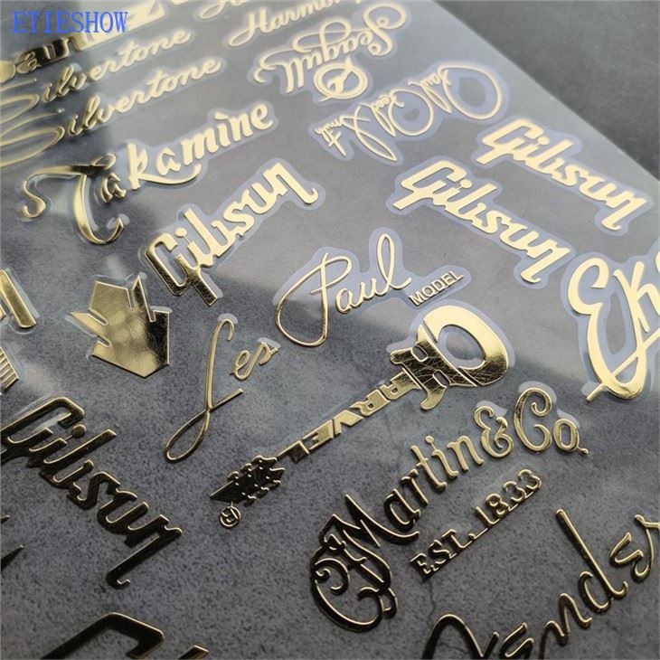 Electroplated Sticker