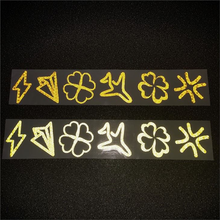 Stiker Reflektif Berlian