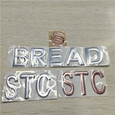 Stiker Chrome PVC 3D