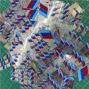 Stiker berlapis listrik