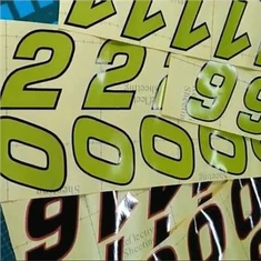Stiker Nomor Balap