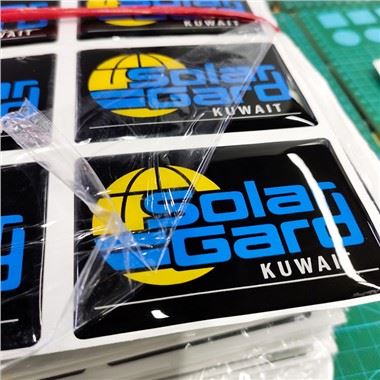 Stiker Doming Resin
