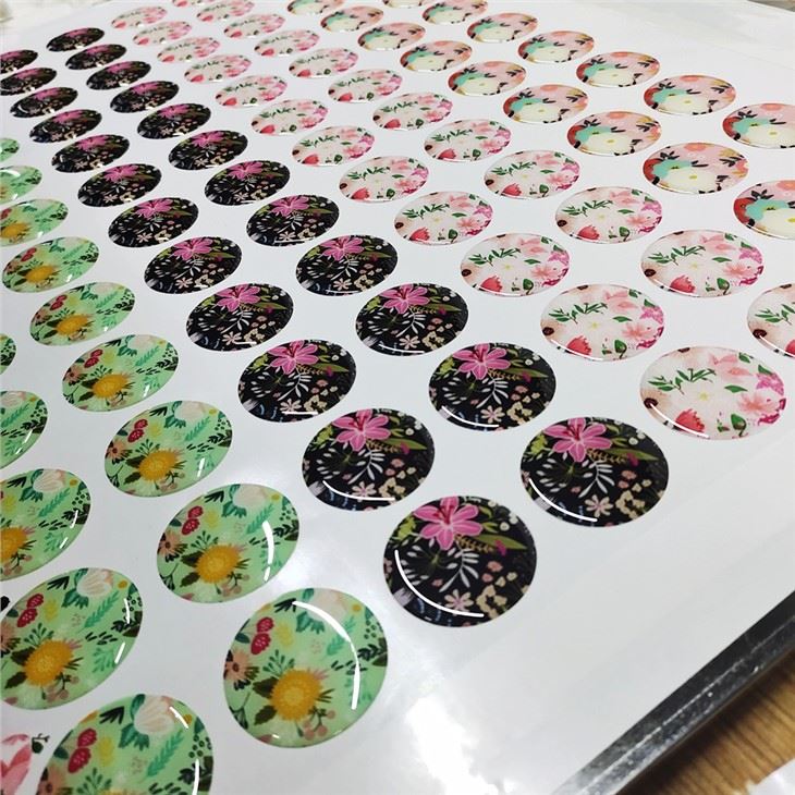 Stiker Doming 3D