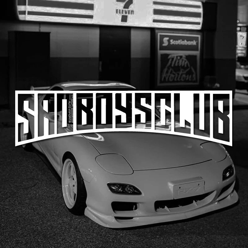 "Sad Boys Club" JDM Style Decal
