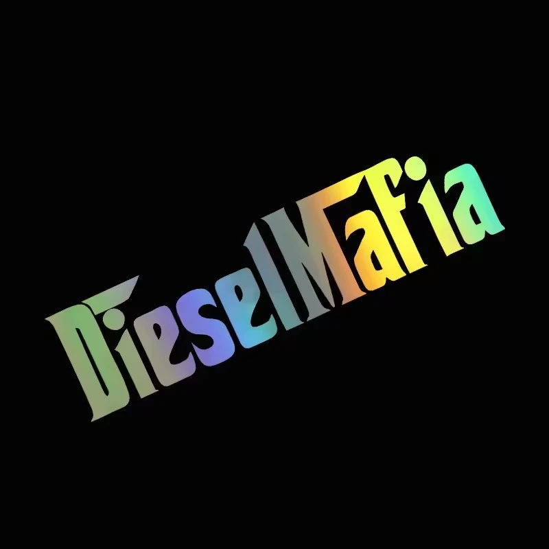 Stiker Diesel Mafia Sologan Untuk Mobil Diesel
