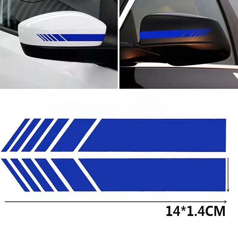 ET11362# Vinyl Decals For Car Rear Mirror