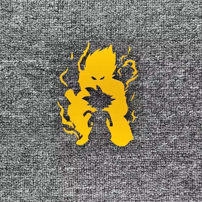 Stiker mobil putra goku kakarotto stiker