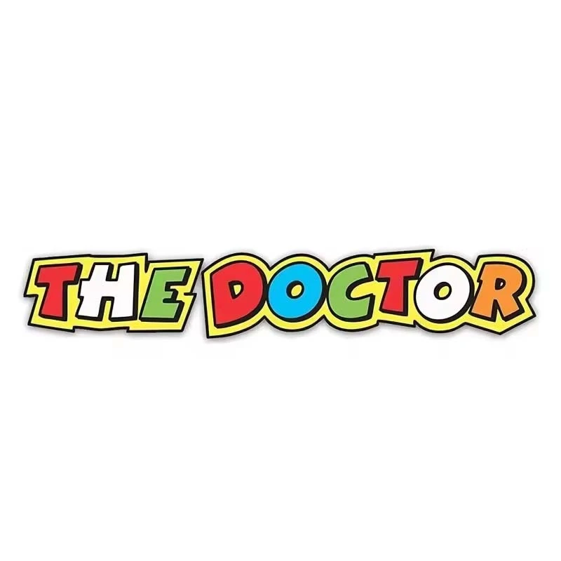 ET11387# The Doctor Rosi Badge Sticker