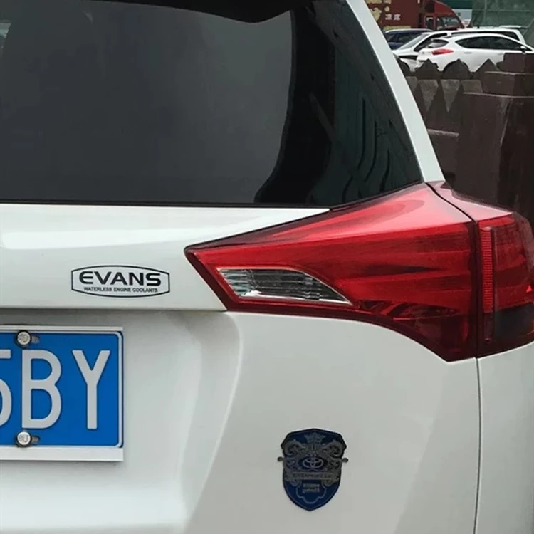 Stiker Logo Evans Untuk Mobil