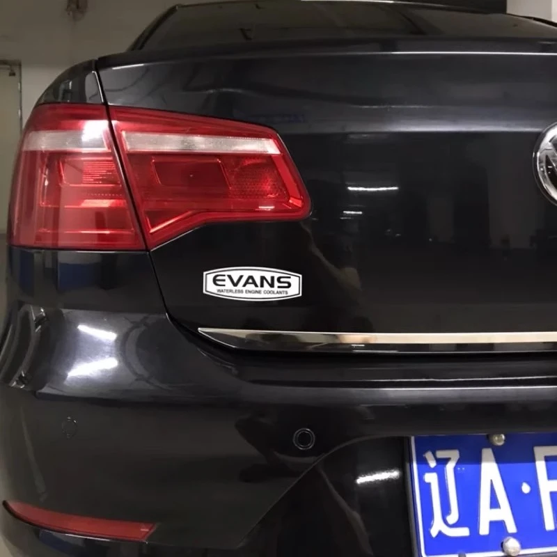 Evans Logo Sticker For Car