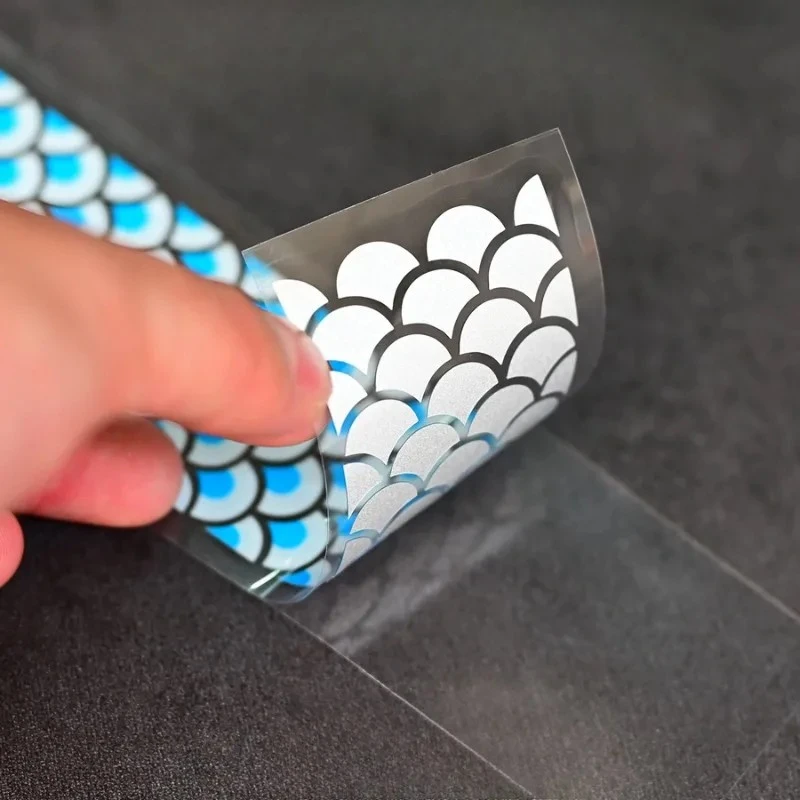 Dragon Scale Pattern Long Stripe Sticker