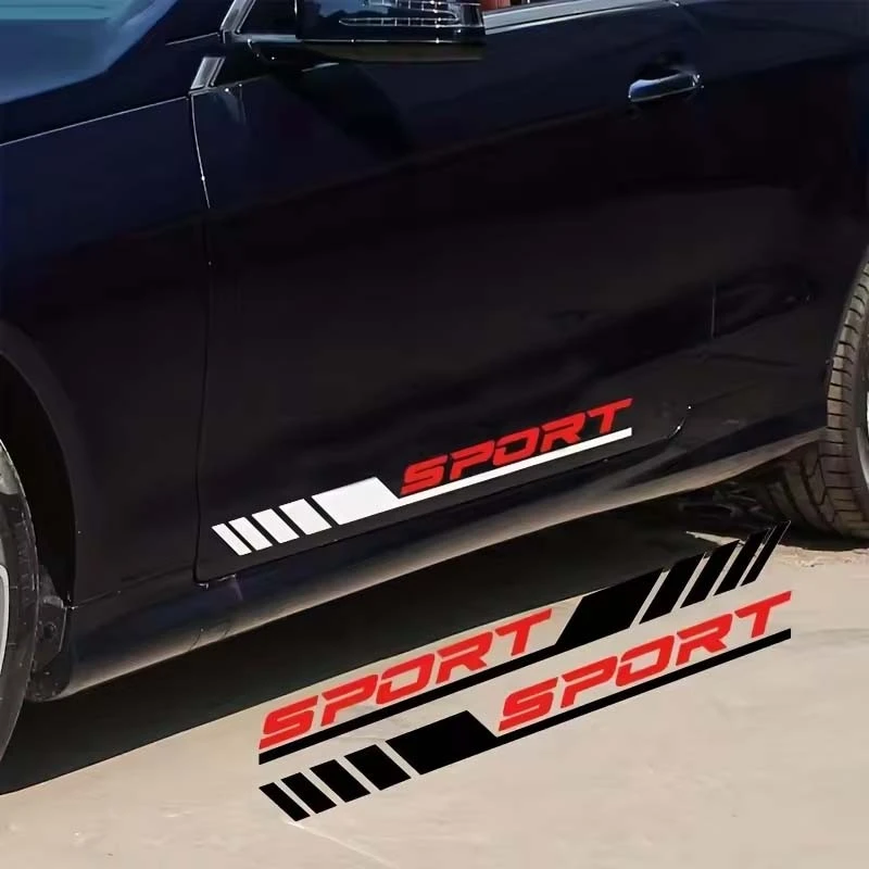 Et11374# Stylish Sport Diagonal Stripe Stickers