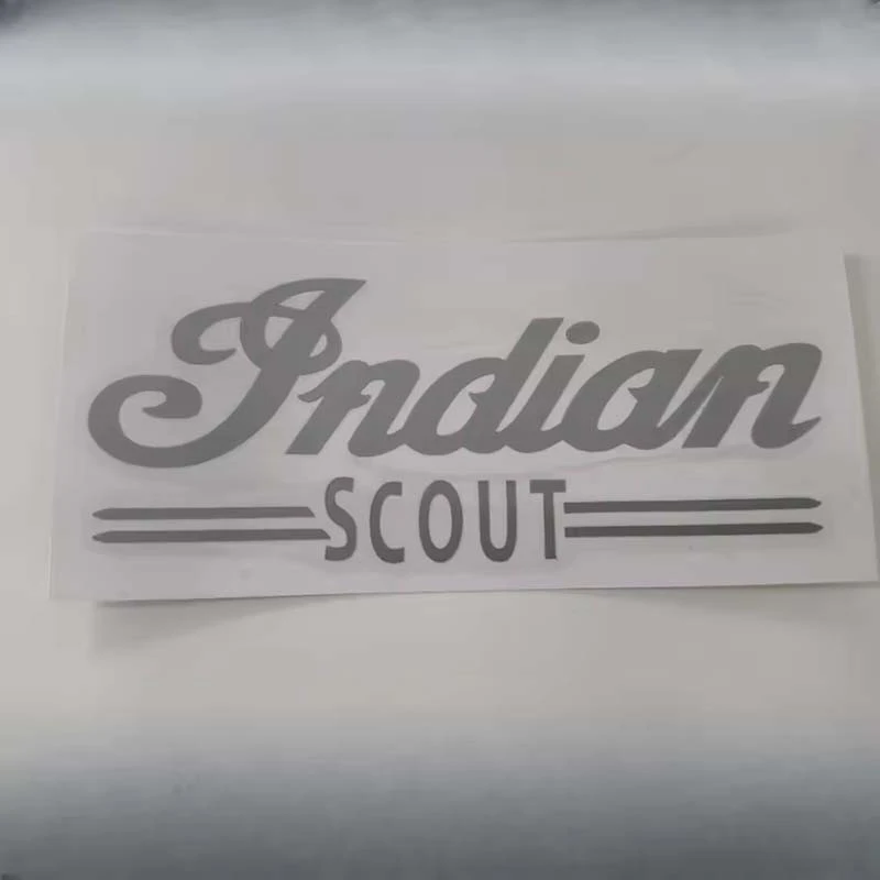 ET11376# Indian Sticker Vintage Locomotive For Motorcycle