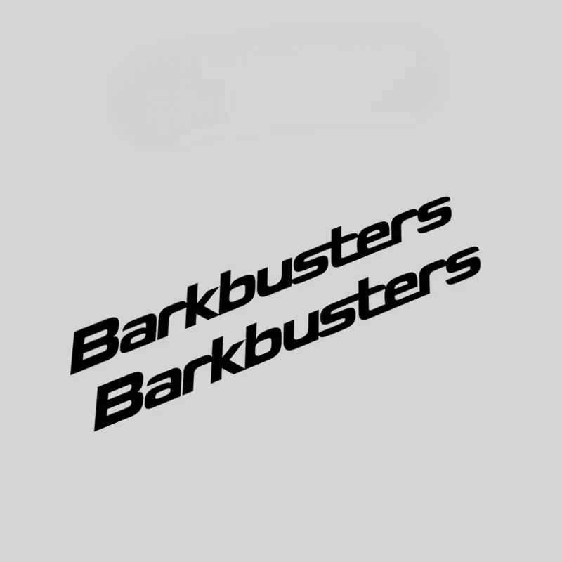2 pcs stiker sepeda motor barkbusters tahan air
