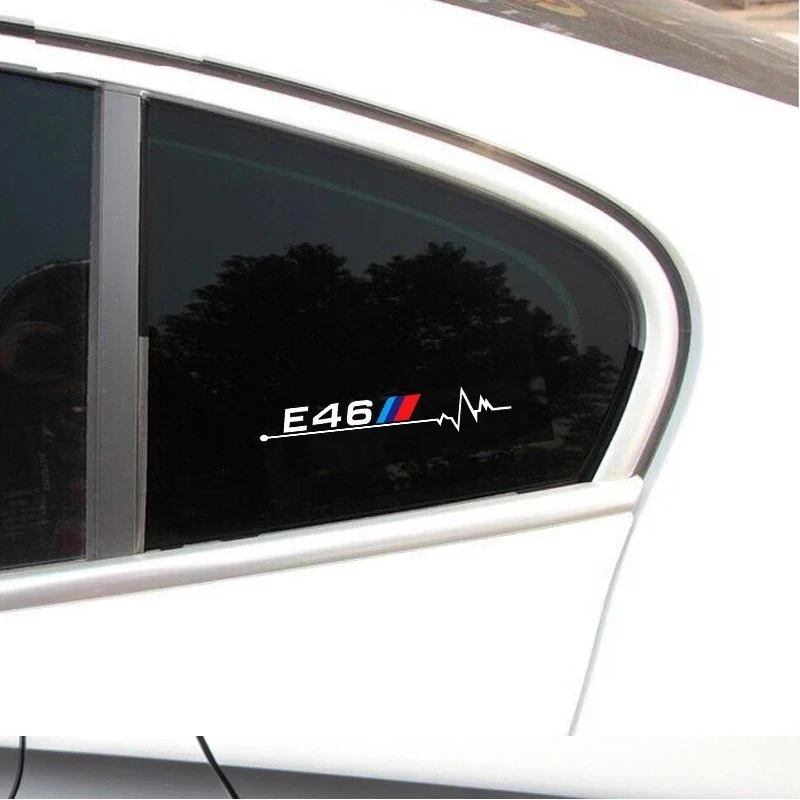 2pcs Car Windows Sticker For BMW